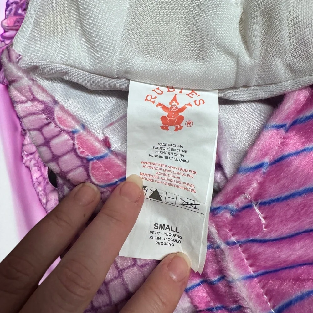 NOT FOR SALE Rubie’s Pink Dino Dog Costume Small NWOT